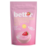 Biologische Glutenvrije Vegan Ongezoete Aardbeienpudding 150 g – Bett'r