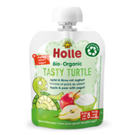 Smakelijke Bio Turtle Fruitmoes (appel-peer-yoghurt) zonder toegevoegde suikers 85 g – Holle
