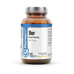 Boorzuur (3 mg) glutenvrij voedingssupplement 60 capsules - PHARMOVIT (CLEAN LABEL)