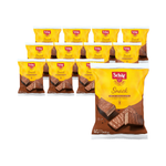 SET VAN 12 x Chocolade snackwafels glutenvrij 105 g