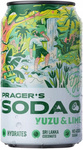 Yuzu & Limoen suikervrije soda 330 ml – Prager's