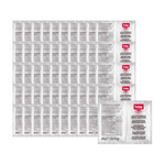 SET VAN 50 x Glutenvrije droge gist 20 g - Lievito