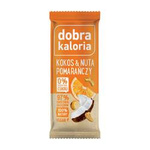 Kokos- en sinaasappelreep zonder toegevoegde suiker 35 g