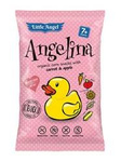 Mini Angelina Wortel en Appel Corn Crisps Vanaf 7 Maanden Glutenvrij Bio 30 g