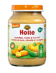 Holle Demeter BIO Potje Pompoen - Courgette - Aardappel, zonder toegevoegde suikers, glutenvrij, vanaf 6 maanden, 190 g