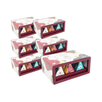 SET VAN 6 x Christmas Tea Collection BIO piramidethee (Wellness- 3 smakenI) (12 x 2 g) 24 g English Tea Shop Organic