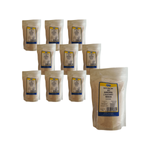 SET VAN 10 x Natuurlijk Kłodawa steenzout fijn 1 kg