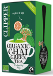 Fair trade chai groene thee met kaneel en kardemom BIO (20 x 2 g) 40 g