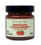 Aardbei extra jam met hele vruchten 210 g - Prosto ze wsi