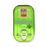 Portugese sardines in olijfolie 120 g (84 g) - Bon Appetit