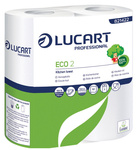 Wit keukenpapier, 2 rollen, 2 lagen, 11,8 m, 52 vellen, Ecolabel – Eco Natural