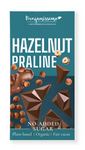 Chocolade met hazelnoten zonder toegevoegde suikers glutenvrij Biologisch 60 g – Benjamissimo