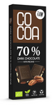 Donkere chocolade 70% met pecannoten Biologisch 40 g – Cocoa