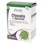 Chlorella + Spirulina voedingssupplement BIO 200 tabletten - Physalis