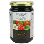 Biologische Extra Aardbeienjam 360 g – Agrisicilia