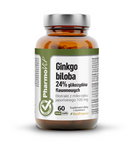 Ginkgo biloba voedingssupplement 60 capsules 19,98 g - Pharmovit (Clean Label)