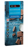 Melkchocolade zonder toegevoegde suikers met stevia, glutenvrij, 100 g – Pure&Good