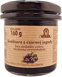 Erythritol gezoete bosbessenjam zonder suiker 160 g