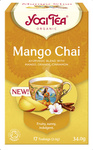 Mango chai thee bio (17 x 2 g) 34 g - YOGI TEA