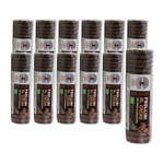 SET VAN 12 x Chocoladebrokjes veganistisch BIO 250 g