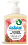 Vloeibare zeep Rozen-Olijf Biologisch 1000 ml – Sodasan