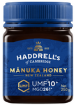 Manuka honing MGO 261+ 250 g - HADDRELL'S OF CAMBRIDGE