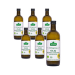 SET VAN 6 x Zonnebloemolie BIO 1 l