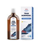 Noorse omega-3 levertraan (1000 mg) citroensmaak voedingssupplement 250 ml - OSAVI