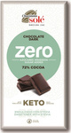 Pure chocolade 72% cacao zonder toegevoegde suikers met stevia keto 100 g – Chocolates Sole