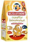 Glutenvrije bananen zandkoekjes zonder suiker 100g