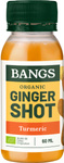 Gembershot met kurkuma zonder toegevoegde suikers bio 60ml - BANGS