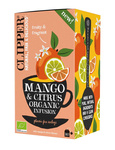 Biologische thee met mango- en citrusvruchtensmaak (20 x 1,8 g) 36 g – Clipper