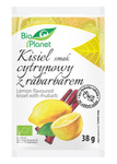 Biologische citroen-rabarber fruitdessert, suikervrij, 38 g – Bio Planet