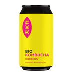 Kombucha zwarte thee met hibiscus glutenvrij bio 330 ml - Forever Young Kombucha