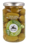 Olijven Bella Di Cerignola Groene Olijven met pit in Pickle Bio 350 g (180 g)