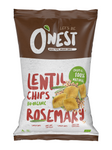 Linzenchips met rozemarijn glutenvrij bio 75 g - O'Nest