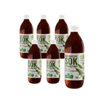 SET VAN 6 x Brandnetelsap BIO 500ml
