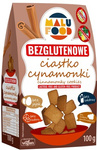 Glutenvrije kaneelkoekjes, suikervrij 100g
