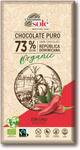 Pure chocolade 73% cacao met chili Biologisch 100 g – Chocolates Sole