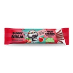 Fruit Straws, een fruitige snack van 16g met appel-aardbeismaak - Bunny Ninja.