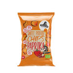 Gerookte zoete paprika yam chips glutenvrij bio 90g - John Altman