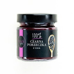 Jam van zwarte bessen met chiazaad 200 g