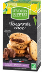 Chocolade druppelkoekjes bio 150 g - Le Moulin du Pivert