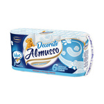 Toiletpapier decorato 3-laags 6 stuks.