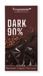 Pure chocolade 90% glutenvrij biologisch 60 g – Benjamissimo