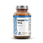 Inositol max (750 mg) glutenvrij 60 capsules - PHARMOVIT (CLEAN LABEL)