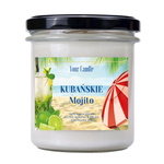 Cubaanse mojito sojakaars 300ml - Your Candle