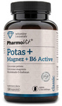 Kalium + Magnesium + Vitamine B6 Actief voedingssupplement 120 capsules - Pharmovit