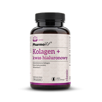 Collageen + hyaluronzuur glutenvrij voedingssupplement 90 capsules 57,15 g - Pharmovit (klassiek)