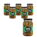 SET VAN 6 x Gepekelde komkommers BIO 820 g (460 g)